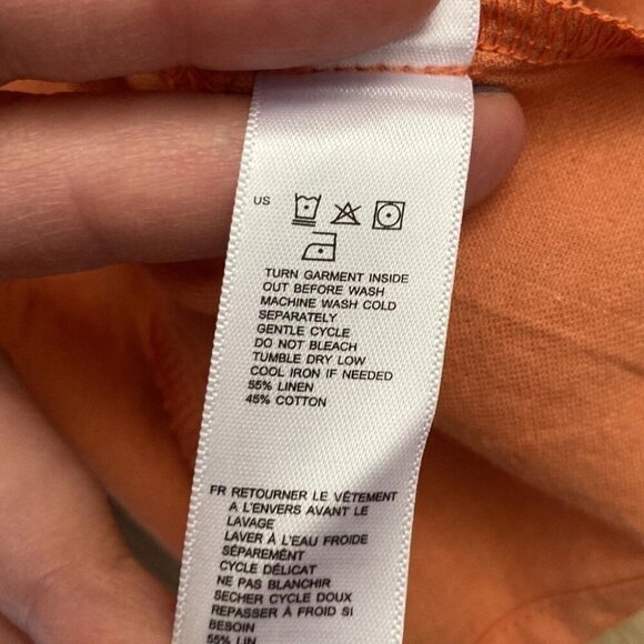 Romantic Cottagecore Top Linen Blend Bustier Whimsical Large - Picture 12 of 12